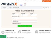 Tablet Screenshot of anvelopex.ro